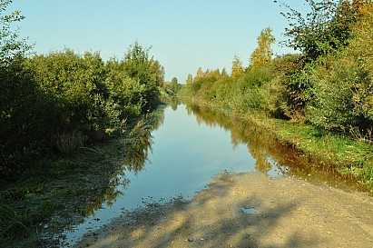 Ceļš Nagļu pagastā pie Lubāna dambja. 2017. gada septembris.Foto: A. Rancāne