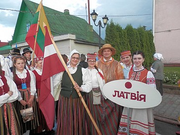 Igauņu ģimene Baltkrievijā
