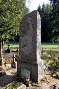 Andriva Jūrdža kapa piemineklis (Foto: Aleksandrs Lebeds)
