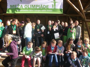 Gaigalavas pamatskolai 3. vieta Meža olimpiādē