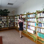 Maltas pagasta bibliotēkas vadītāja Ērika Grigorjeva (Anastasijas Belogubovas foto)
