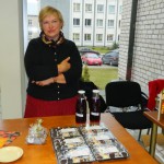 Ināra Miezīte no Ciblas novada piedāvāja pašdarinātas trifeles