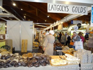 Latgales stends gadatirgū Riga food 2014.